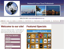 Tablet Screenshot of mmtravel.org